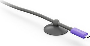 Kabel USB Logitech USB-C - USB-C 5 m Grafitowy (952-000195) 2