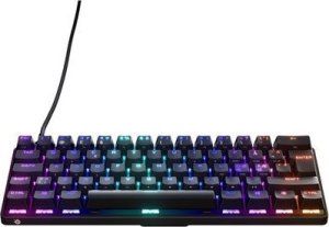 Klawiatura Klawiatura gamingowa SteelSeries Apex 9 Mini Światło LED RGB | NOR | Czarny | Przewodowe | Optyczny OptiPoint 1