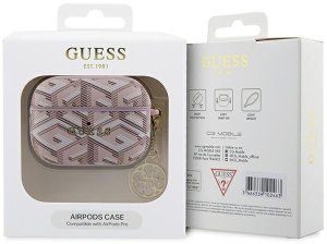 Guess Guess GUAPPGCE4CP AirPods Pro cover różowy/pink GCube Charm 3