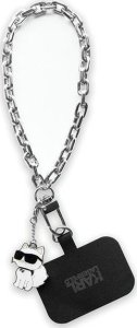 Karl Lagerfeld Karl Lagerfeld KLUCHCSKPK Universal Hand Strap Choupette srebrny/silver 1