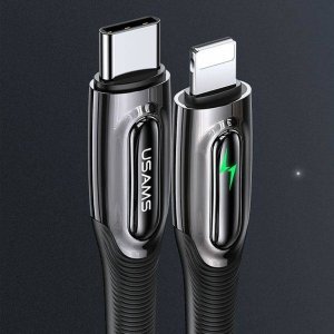 Kabel USB Usams USB-C - Lightning 1.2 m Zielony (Usa001059) 15
