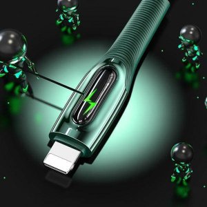 Kabel USB Usams USB-C - Lightning 1.2 m Zielony (Usa001059) 17
