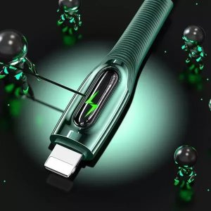 Kabel USB Usams USB-C - Lightning 1.2 m Zielony (Usa001059) 26