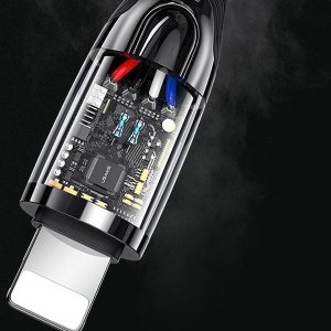Kabel USB Usams USB-C - Lightning 1.2 m Zielony (Usa001059) 34