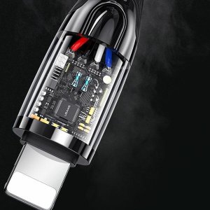 Kabel USB Usams USB-C - Lightning 1.2 m Zielony (Usa001059) 7