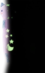 Nice Maskotka Momomi Kot świecący w ciemności czarny 60 cm 5