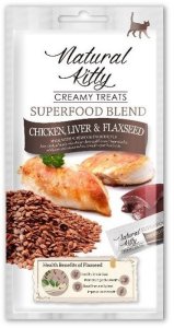 Natural Kitty Natural Kitty Sos Superfood KURCZAK WĄTRÓBKA 4x12g 1