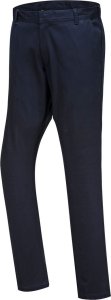 Portwest S232 - Elastyczne spodnie robocze Chino Slim - czarny 40 3