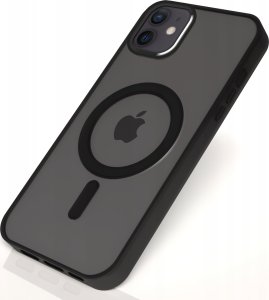 Hello Case Etui Magsafe Do Apple iPhone 12 / 12 Pro (Czarne Matowe, Wzmacniane)  Szkło 6