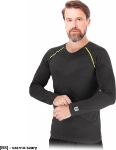 Reis GRAVIN-LS - Koszulka termoaktywna, męska dzianina: 61% nylon, 39% poliester 168 g/m2 XL 1