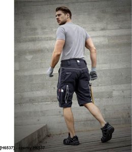 Ardon ARDON URBAN  szorty spodenki 65 % poliester, 35 % bawełna, canvas, ok. 270 g/m2 Tabiflex - stretch, 10 kieszeni   na - czarny H6537 56 1