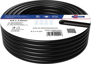 Agaplast Wąż do mikrozraszaczy Vartco 4,0mm x 1,0mm 50mb 1
