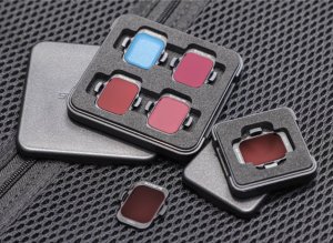 SunnyLife ZESTAW 4 FILTRÓW SZARYCH ND 8 / 16 / 32 / 64 SUNNYLIFE DO DRONA DJI AVATA 2 + ETUI 8