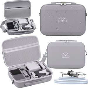 BRDRC FUTERAŁ HARD CASE ETUI POKROWIEC DO DJI MINI 4 PRO - NA 4 AKUMULATORY - RC 2 / RC-N2 1
