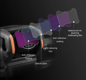 BRDRC FILTR SZARY ND8 + ND16 + ND32 + ND64 + POLARYZACYJNY CPL + ULTRAFIOLETOWY UV DO DJI AVATA 2 14