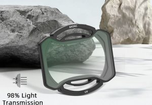 BRDRC FILTR SZARY ND8 + ND16 + ND32 + ND64 + POLARYZACYJNY CPL + ULTRAFIOLETOWY UV DO DJI AVATA 2 10