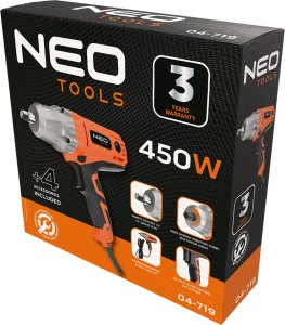Klucz udarowy Neo Tools Klucz udarowy 450W, 350 Nm 04-719 9