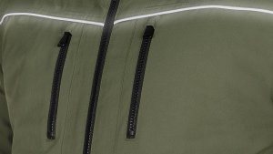 Kurtka męska Neo Tools Kurtka ocieplana z kapturem OUTDOOR, zielona, rozmiar XXXL 3