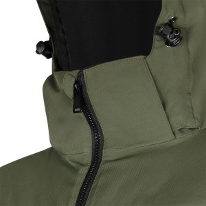 Kurtka męska Neo Tools Kurtka ocieplana z kapturem OUTDOOR, zielona, rozmiar XXXL 4