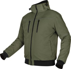 Kurtka męska Neo Tools Kurtka ocieplana z kapturem OUTDOOR, zielona, rozmiar XXXL 8