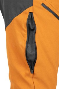 Neo Tools Spodnie robocze OUTDOOR, 4 way stretch, musztardowo-szare, rozmiar XS 6