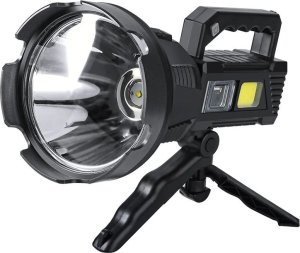 Latarka Bailong Latarka szperacz statyw dioda cree led xhp50 cob Latarka szperacz statyw dioda cree led xhp50 cob 2