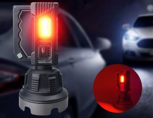 Latarka Bailong Latarka szperacz statyw dioda cree led xhp50 cob Latarka szperacz statyw dioda cree led xhp50 cob 3