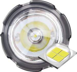 Latarka Bailong Latarka szperacz statyw dioda cree led xhp50 cob Latarka szperacz statyw dioda cree led xhp50 cob 4
