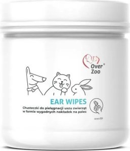 Over Zoo Over Zoo Ear Wipes Chusteczki do Uszu dla Psa Kota 50szt 1