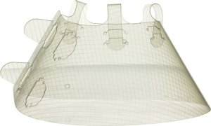 SMI Kołnierz ochronny dla zwierząt, zatrzaskowy 25 cm, 1 szt. 3