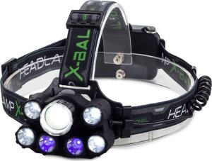 Latarka czołowa Bailong Latarka czołowa bailong cree xm-l t6 7 x led uv Latarka czołowa bailong cree xm-l t6 7 x led uv 6