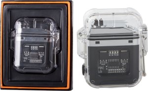 Bailong Zapalniczka plazmowa z lampką led elektryczna usb Zapalniczka plazmowa z lampką led elektryczna usb 11