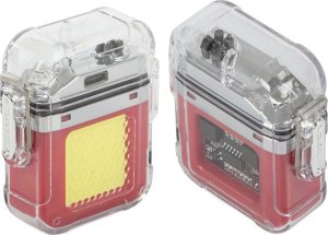 Bailong Zapalniczka plazmowa z lampką led elektryczna usb Zapalniczka plazmowa z lampką led elektryczna usb 2
