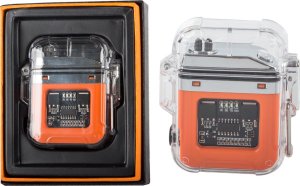 Bailong Zapalniczka plazmowa z lampką led elektryczna usb Zapalniczka plazmowa z lampką led elektryczna usb 8