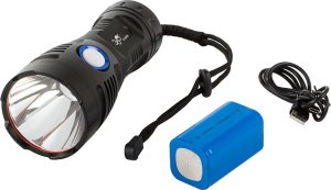 Latarka Bailong Latarka taktyczna bailong cree cob led xhp90 mocna Latarka taktyczna bailong cree cob led xhp90 mocna 4