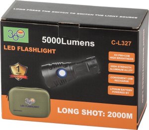 Latarka Bailong Latarka taktyczna bailong cree cob led xhp90 mocna Latarka taktyczna bailong cree cob led xhp90 mocna 6