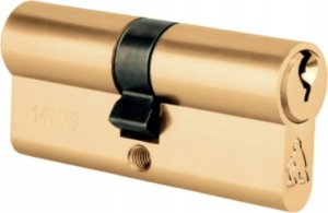 LOB Wkładka do zamka do drzwi mosiądz 30/40 mm + 3 klucze 2