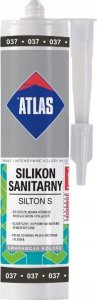 ATLAS Atlas Silikon elastyczny sanitarny 280 ml grafitowy 1