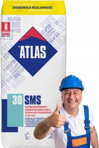 ATLAS Atlas Sms 30 Podkład podłogowy samopoziomujący 25 kg 1