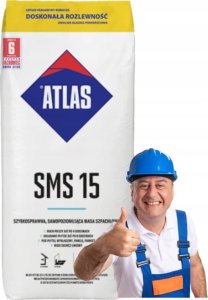 ATLAS Atlas SMS15 Masa szpachlowa samopoziomująca 25 kg 2