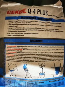 Cekol Klej do płytek hydrożelowy Cekol Q4 20 kg 6