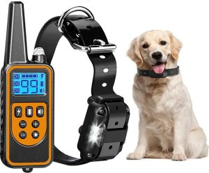 Przyjaciele Elektryczna obroża dla psa treningowa 800m pilot Elektryczna obroża dla psa treningowa 800m pilot 11