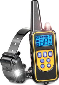 Przyjaciele Elektryczna obroża dla psa treningowa 800m pilot Elektryczna obroża dla psa treningowa 800m pilot 4