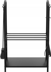 Palenisko ogrodowe Verk Stojak na drewno kominkowe opałowe akcesoria przybory pogrzebacz zmiotka Stojak na drewno kominkowe opałowe akcesoria przybory pogrzebacz zmiotka 11