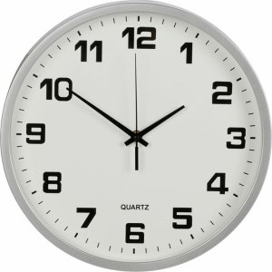 Verk Zegar ścienny duży nietykający cichy 25 cm okrągły wskazówkowy sekundnik Zegar ścienny duży nietykający cichy 25 cm okrągły wskazówkowy sekundnik 2