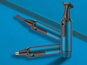 Depilator Verk Trymer do nosa ucha uszu depilator włosów golarka brwi 3w1 Trymer do nosa ucha uszu depilator włosów golarka brwi 3w1 5
