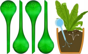Browin Zestaw 4 kul nawadniających do kwiatów 400ml 2
