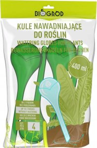 Browin Zestaw 4 kul nawadniających do kwiatów 400ml 4