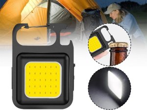 Breloczek Bailong Lampka brelok led cob magnes latarka usb otwieracz Lampka brelok led cob magnes latarka usb otwieracz 4