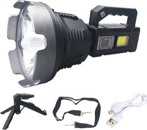 Bailong Latarka szperacz statyw dioda cree led xhp90 cob Latarka szperacz statyw dioda cree led xhp90 cob 3